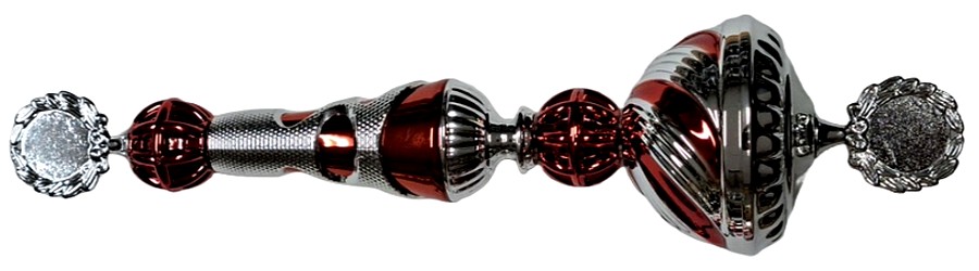 Scepter 2644 Rood-Zilver LAATSTE OP=OP!!